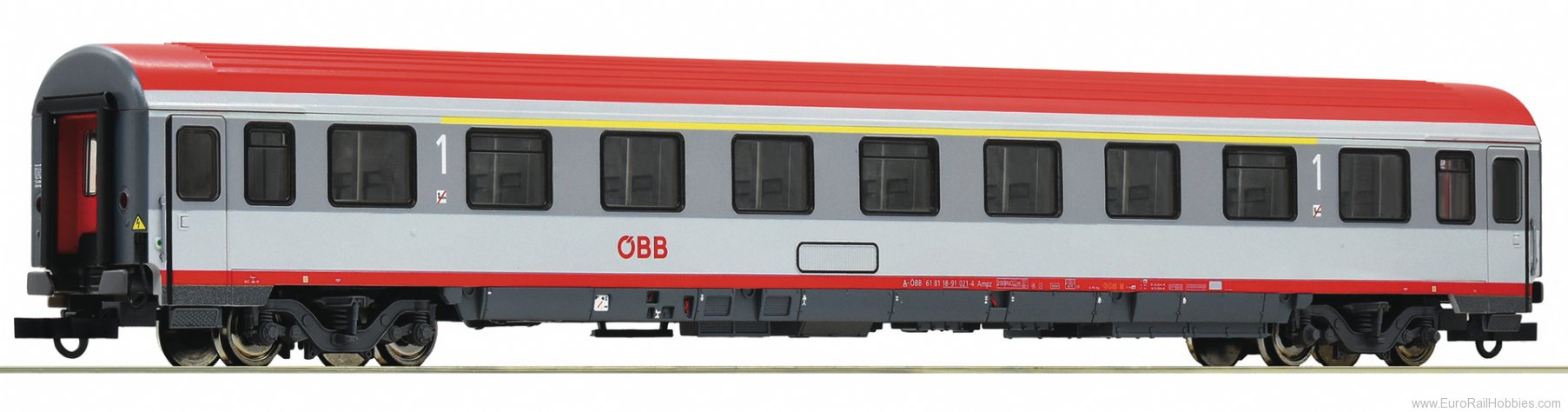 Roco 74344 ÃBB 1st class Eurofima Wagon