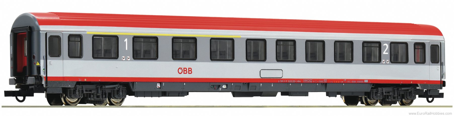 Roco 74345 ÃBB 1st/2nd class Eurofima Wagon