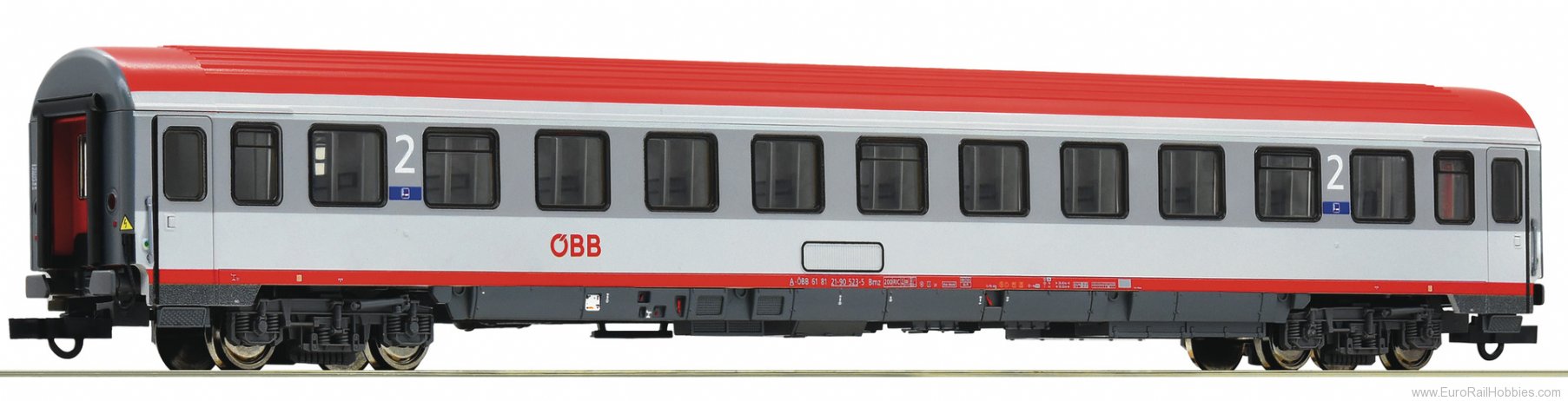 Roco 74346 ÃBB 2nd class Eurofima Wagon