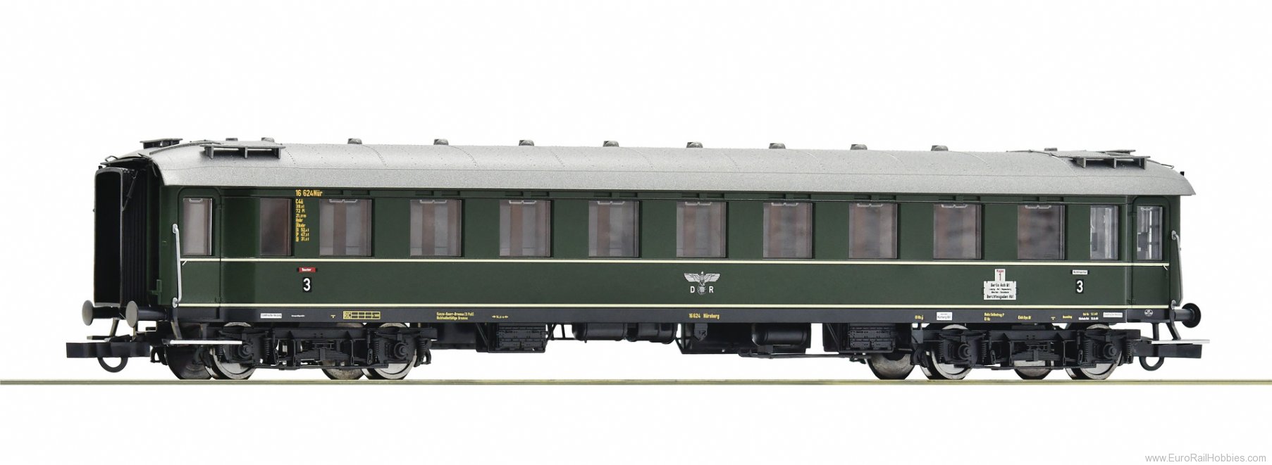 Roco 74372 DRB 3r class express train passenger coach (F