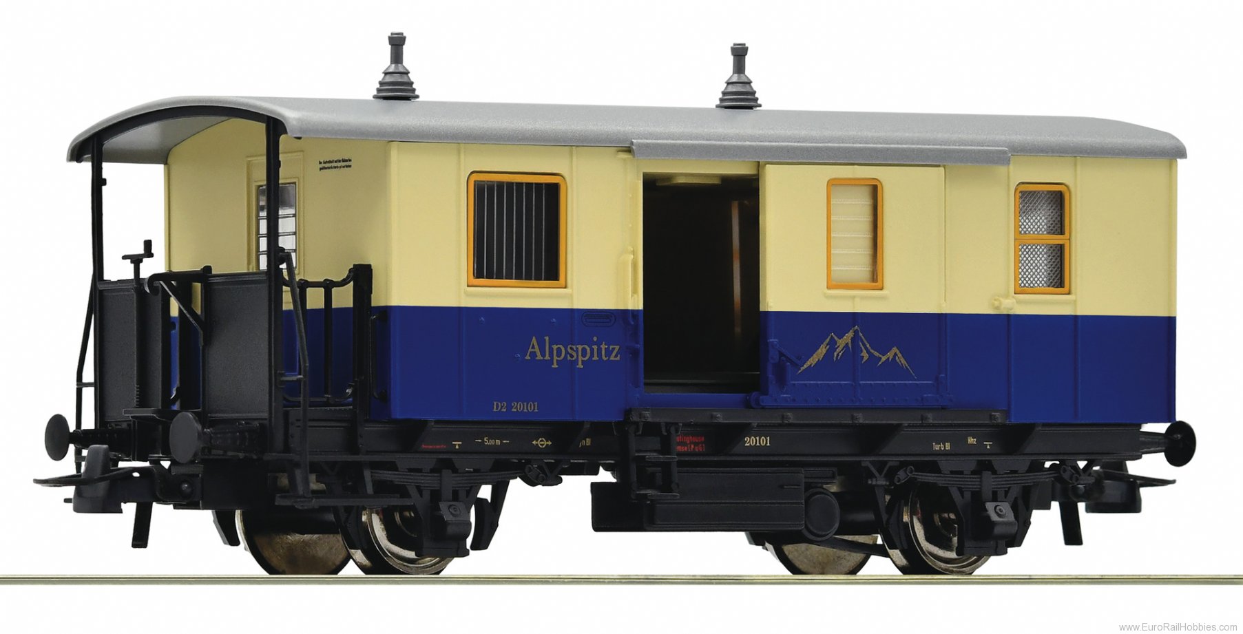 Roco 74508 HO Alpspitz-Bahn Cogwheel baggage coach