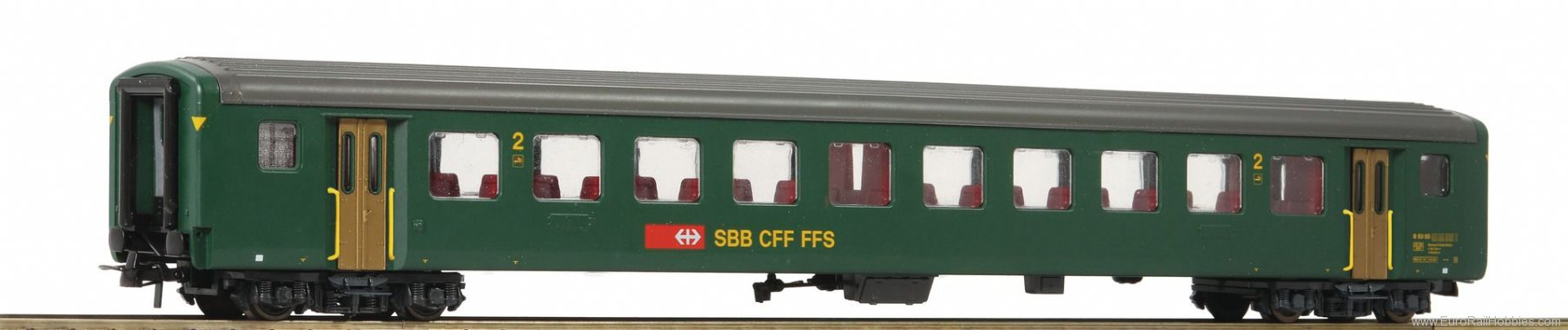 Roco 74571 2nd class fast train coach EW II, SBB (Factor