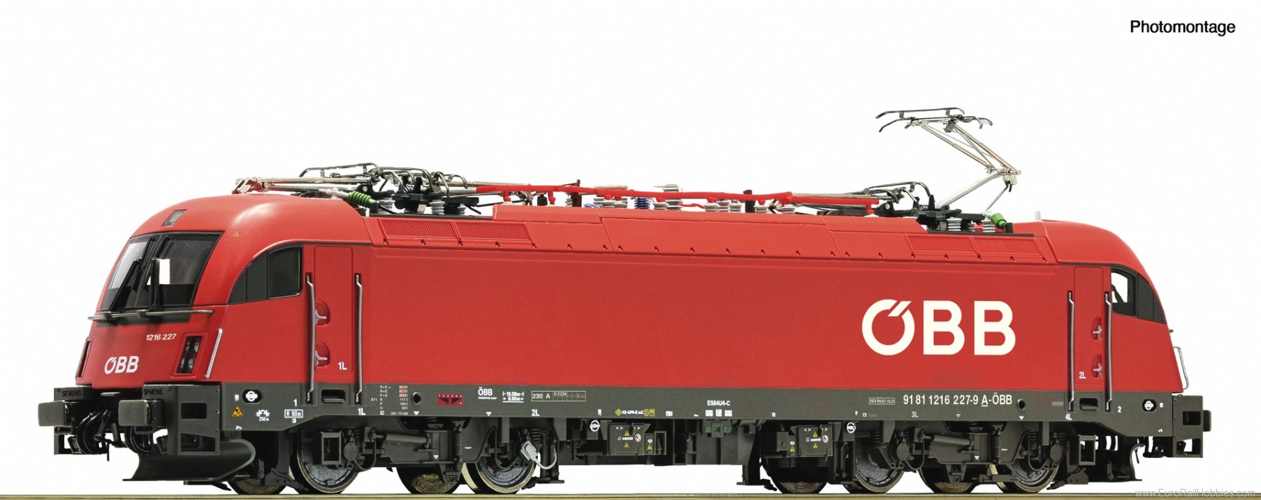 Roco 7520032 Electric locomotive 1216 227-9, Ã–BB (DCC Sou
