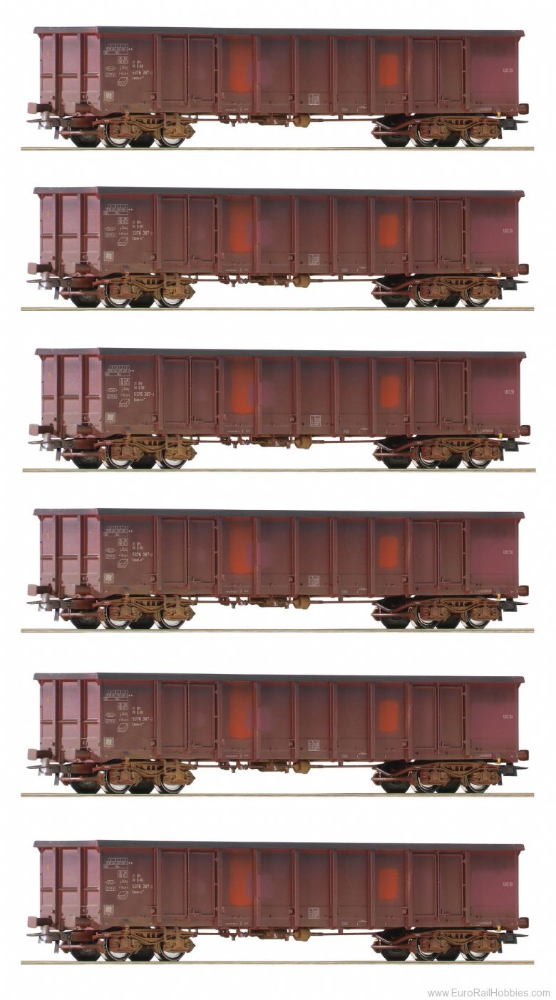 Roco 75975 Open Goods Wagon Display gealtert, DB AG 