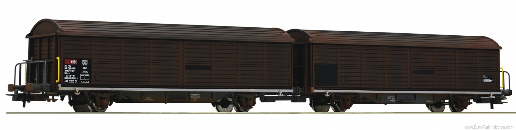Roco 76152 SBB Double Sliding Wall Wagon Unit