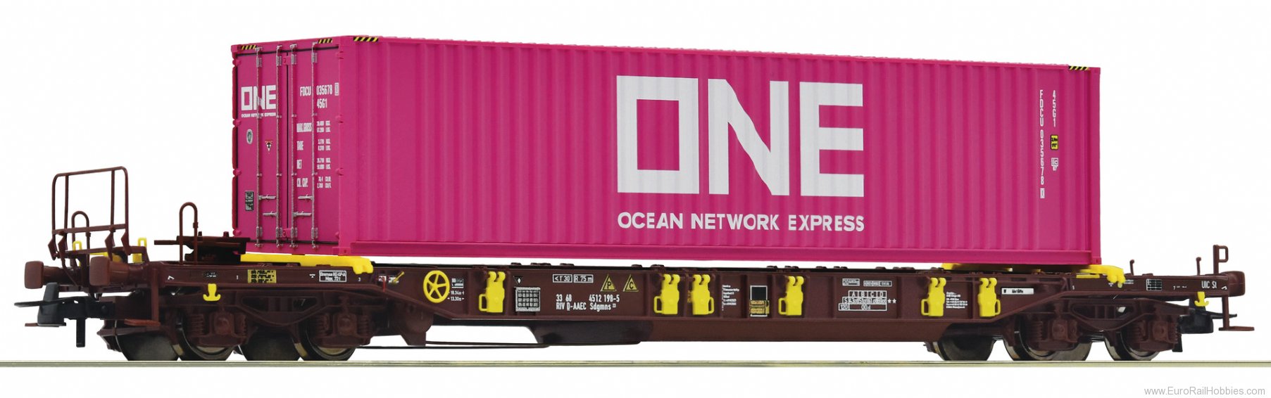 Roco 76234 AAE Pocket wagon T3 with ONE Container 