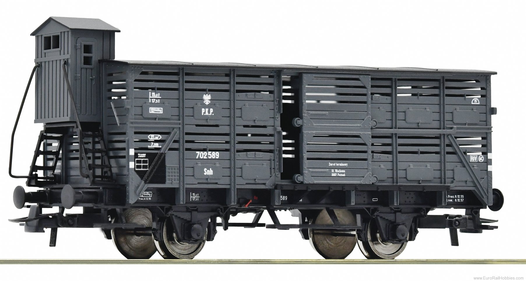 Roco 76310 PKP Cattle wagon (Factory Sold Out)