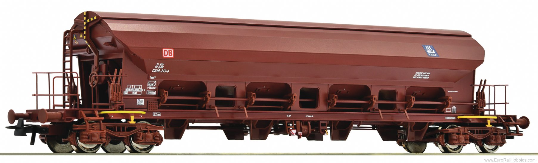 Roco 76403 DB AG YARA Swing Roof Wagon