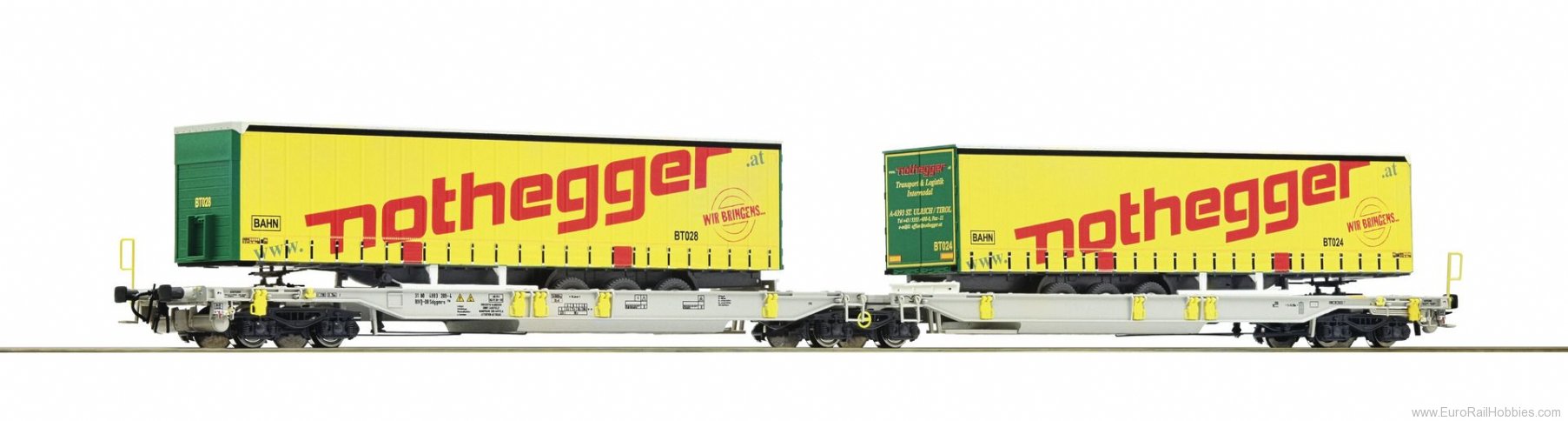 Roco 76433 Articulated pocket wagon, AAE