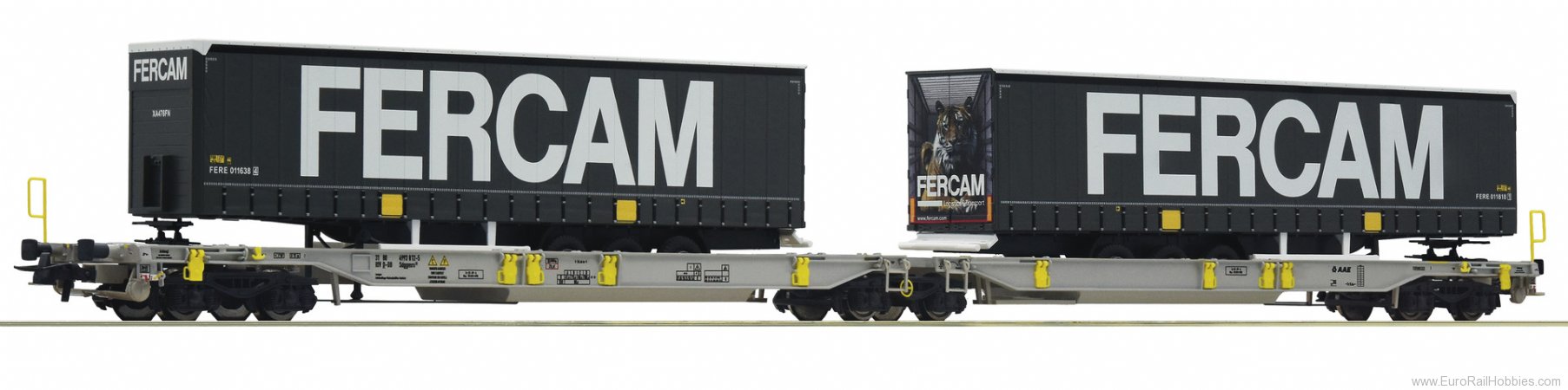 Roco 76435 AAE Articulated Double Pocket Wagon