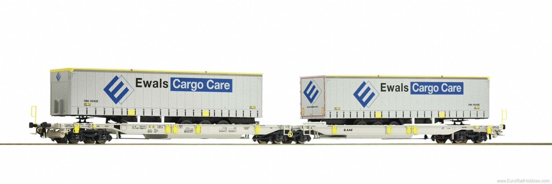 Roco 76437 Articulated pocket wagon, AAE 