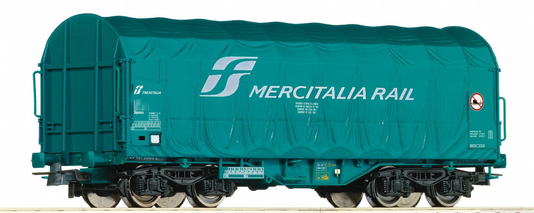 Roco 76449 Slide tarpaulin wagon, FS