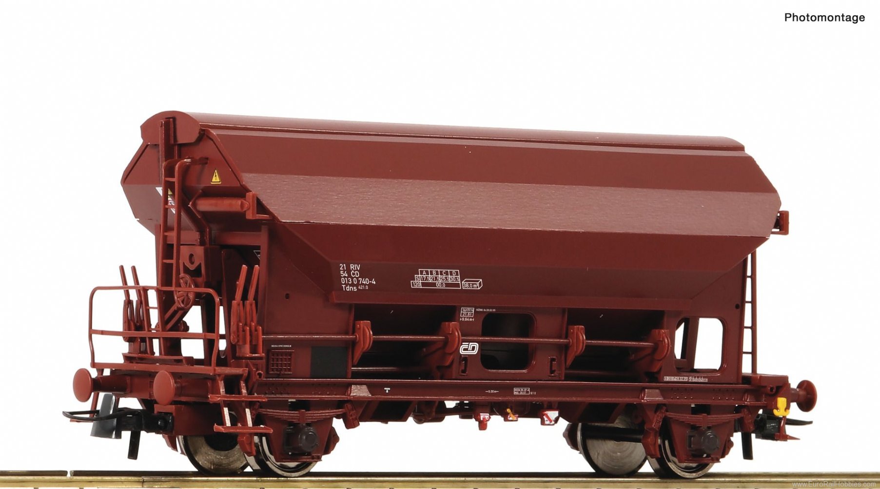 Roco 76577 CD Swing roof wagon 