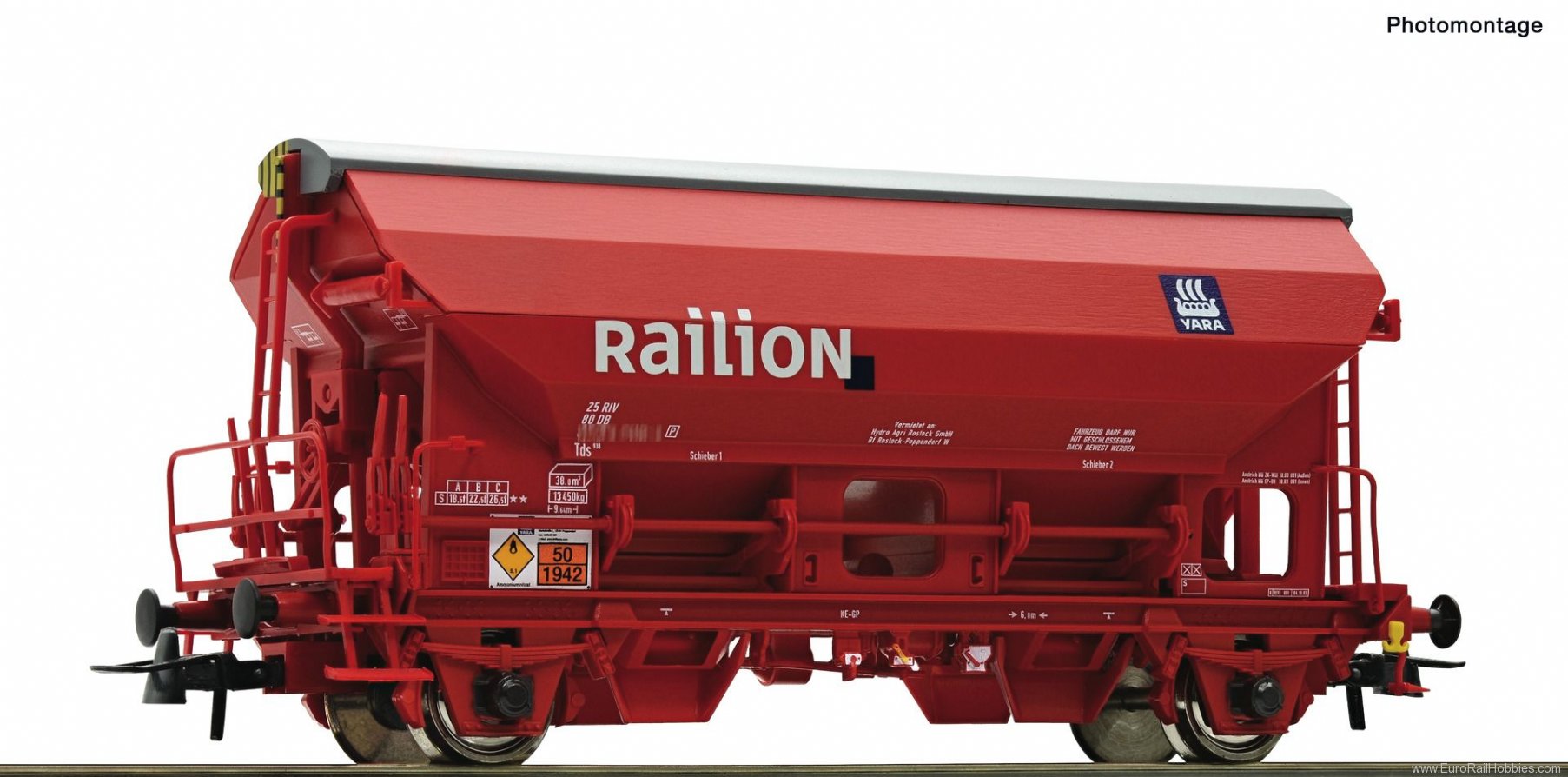 Roco 76579 Swing roof wagon, DB AG 
