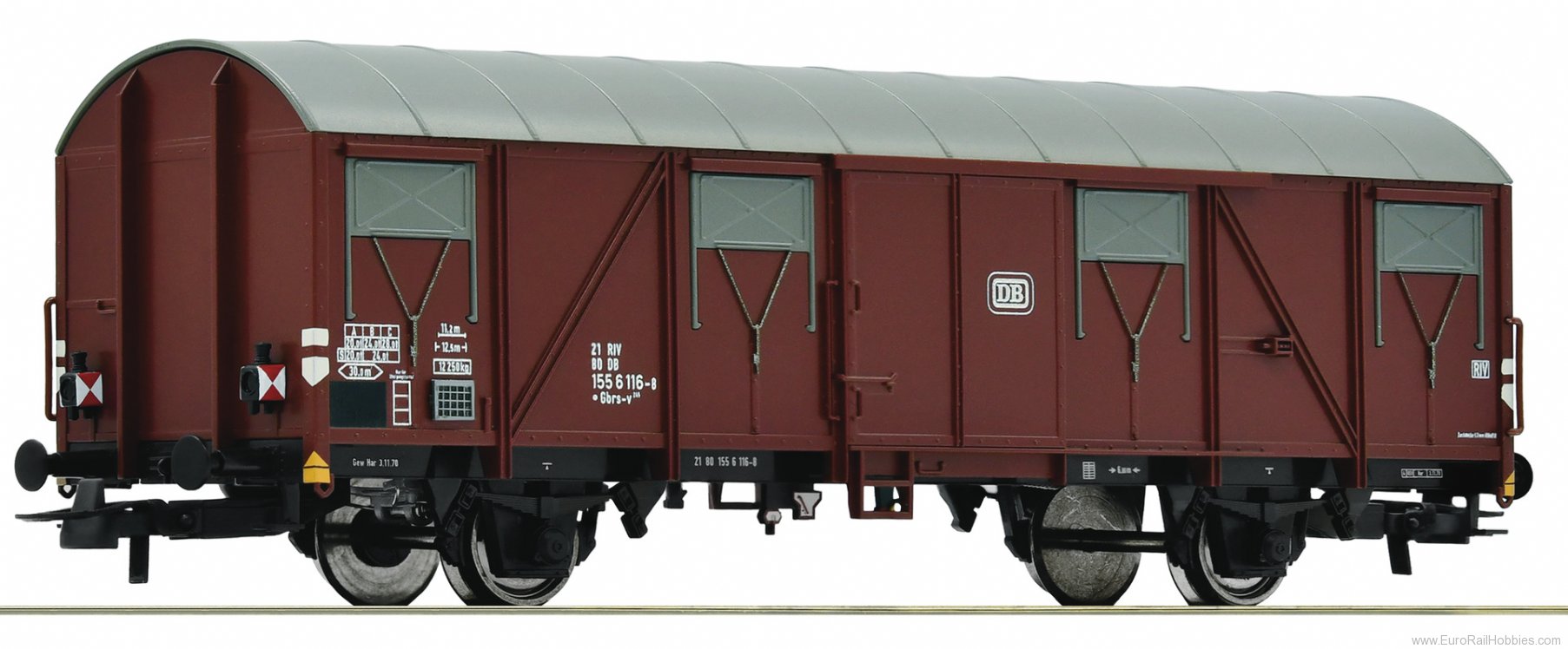 Roco 76616 DB Covered goods wagon (Marklin AC Digital)