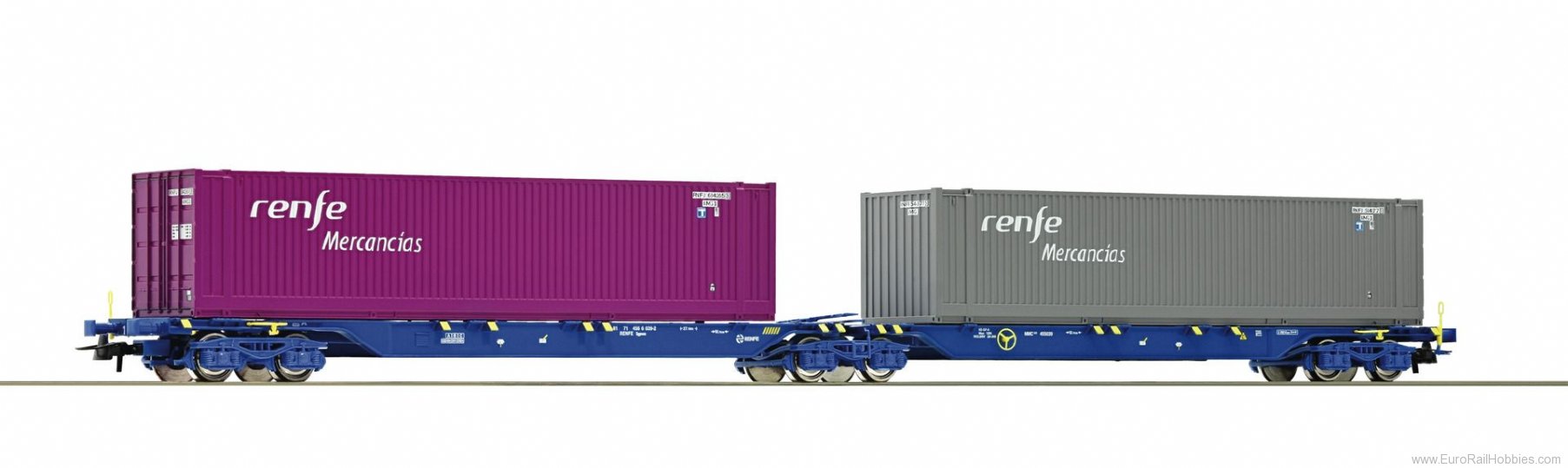Roco 76641 Double carrier wagon unit, RENFE