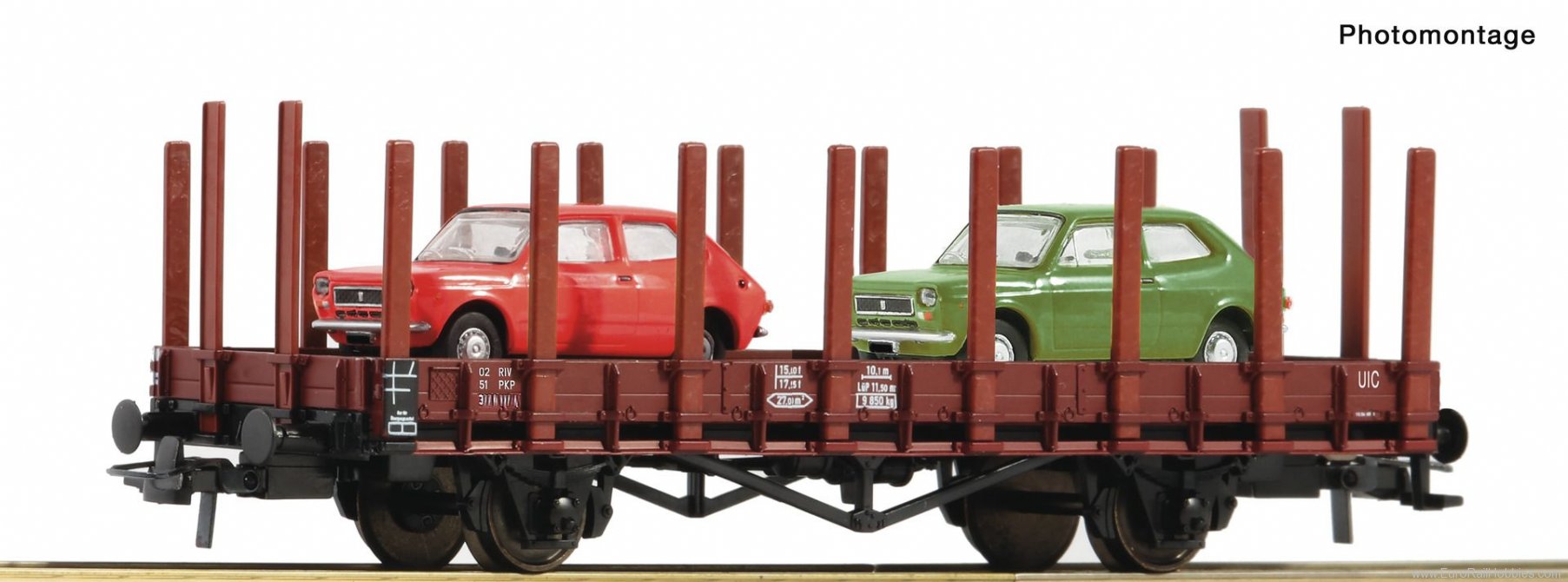 Roco 76764 Stake wagon, PKP