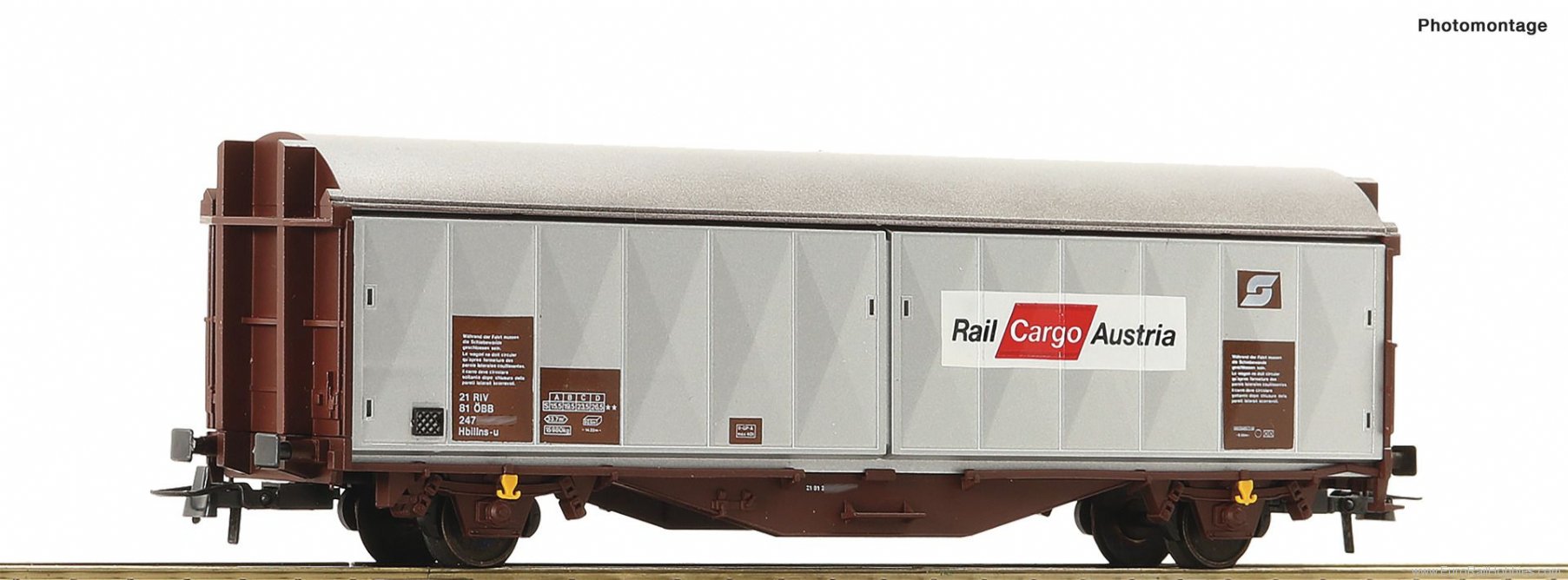 Roco 76791 ÃBB Sliding wall wagon 