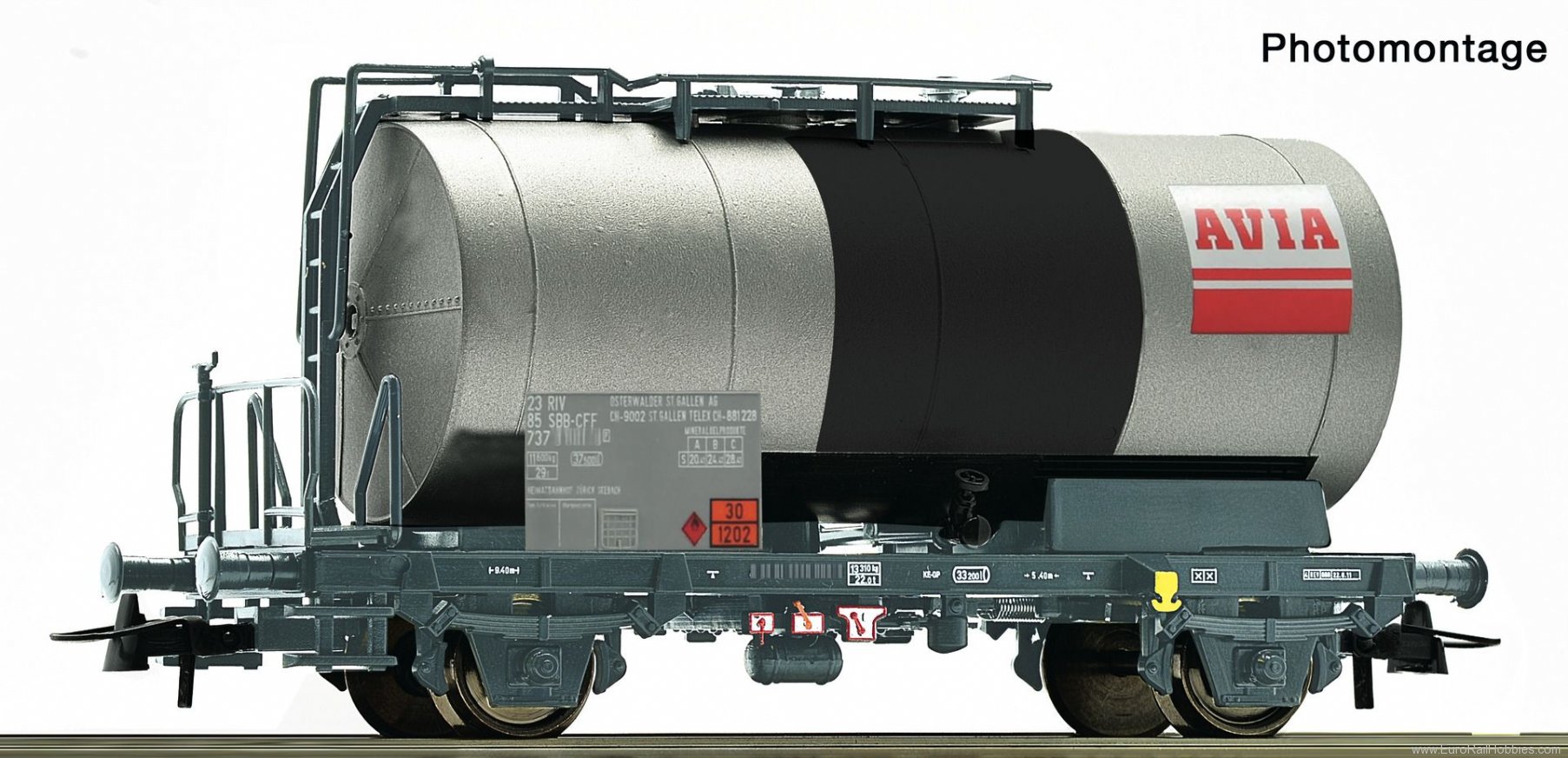 Roco 76972 Tank wagon âAviaâ, SBB