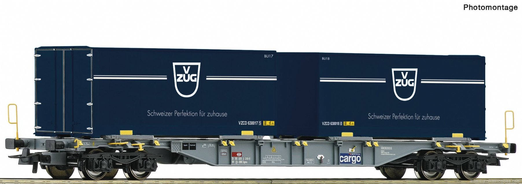Roco 77343 Container carrier wagon, SBB