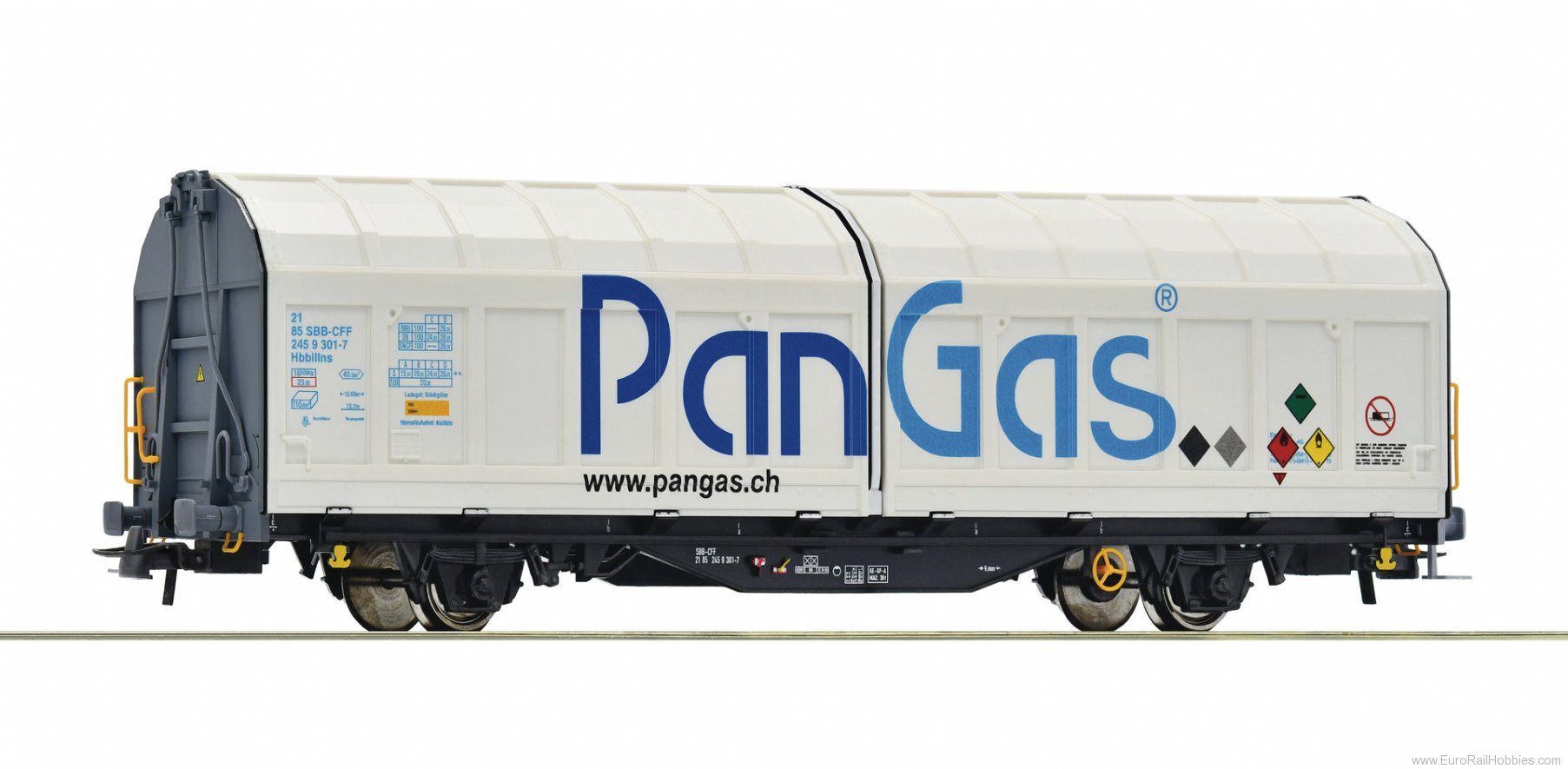 Roco 77493 SBB Sliding wall wagon 