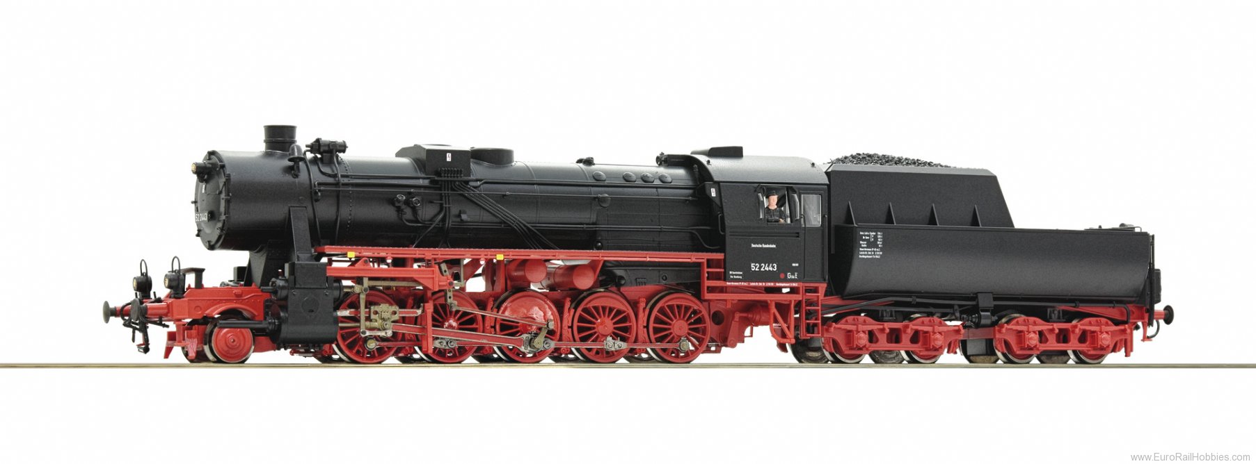 Roco 78276 DB Steam locomotive 52 2443 (Marklin AC Digit