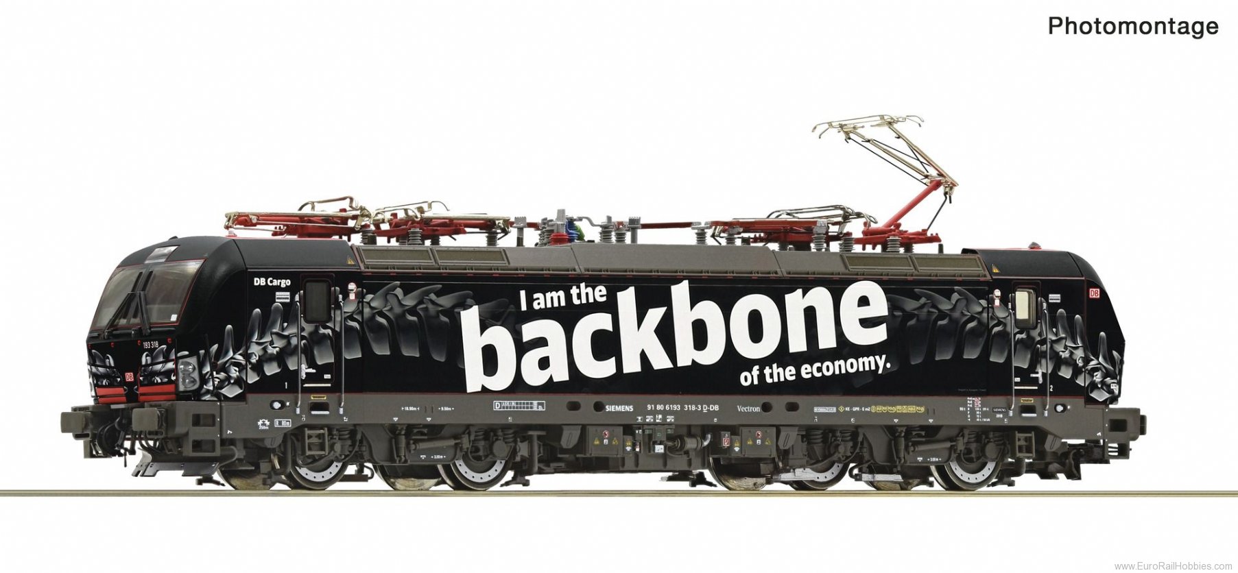 Roco 78316 DB-AG Electric locomotive 193 318-3 (AC Leoso