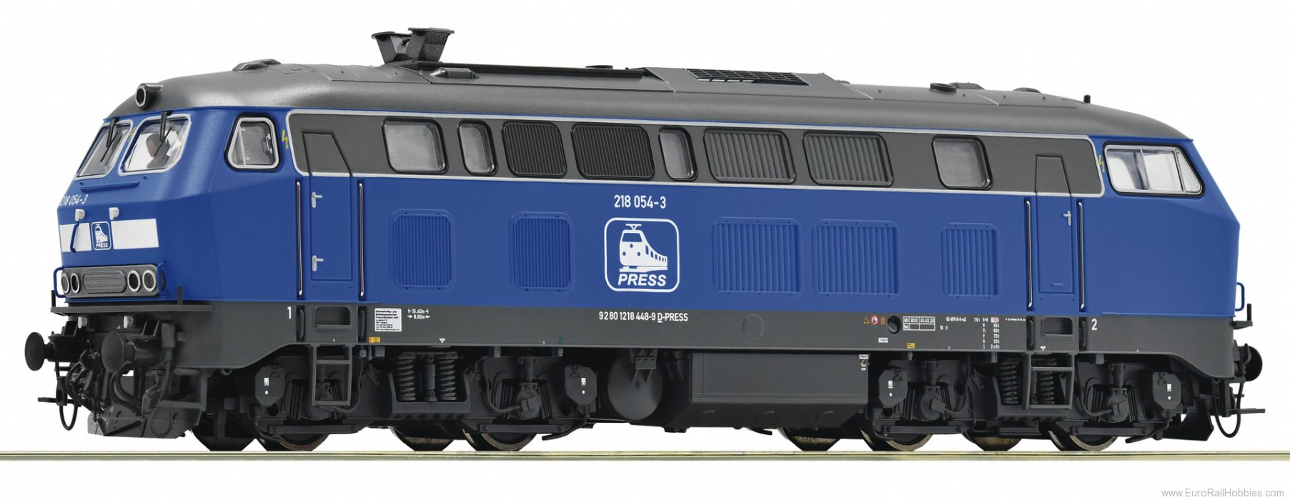 Roco 78755 Press Diesel locomotive 218 054-3 (Marklin AC