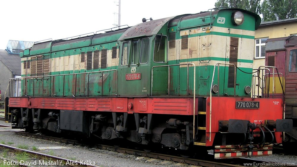 Roco 78776 Diesel locomotive 770 of the CD (AC Digital S