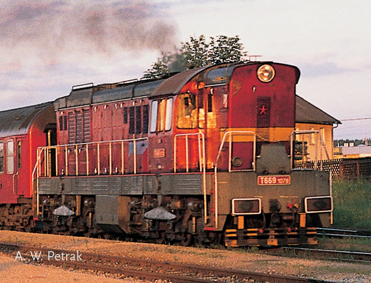 Roco 78782 Diesel locomotive T669.0, CSD (AC Digital Sou