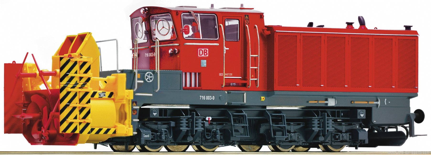Roco 78802 HO Beilhack rotary snow blower series
