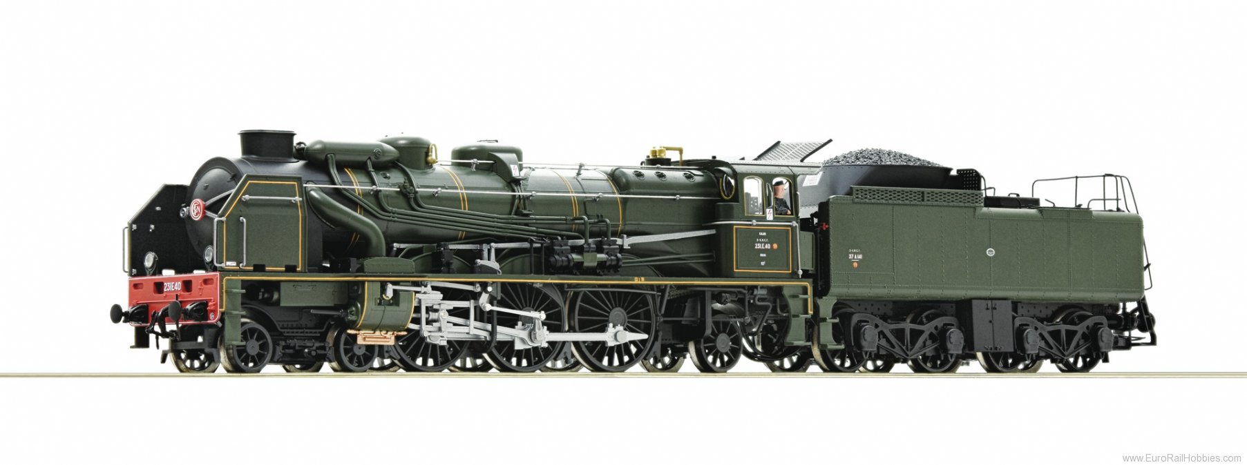 Roco 79079 SNCF Steam locomotive 231 E 40 (Marklin AC Di