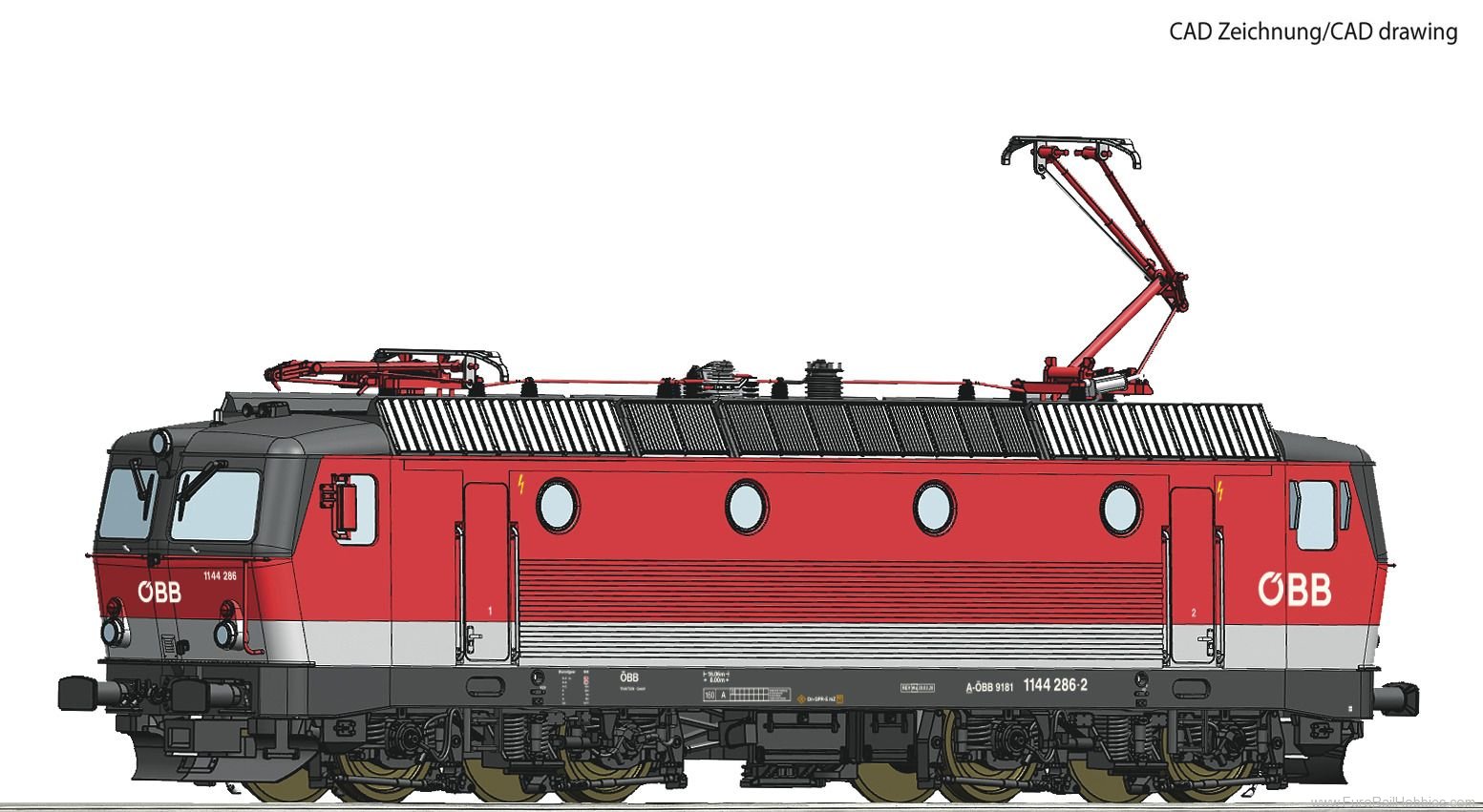 Roco 79547 OBB Electric locomotive 1144 286-2, (Marklin 
