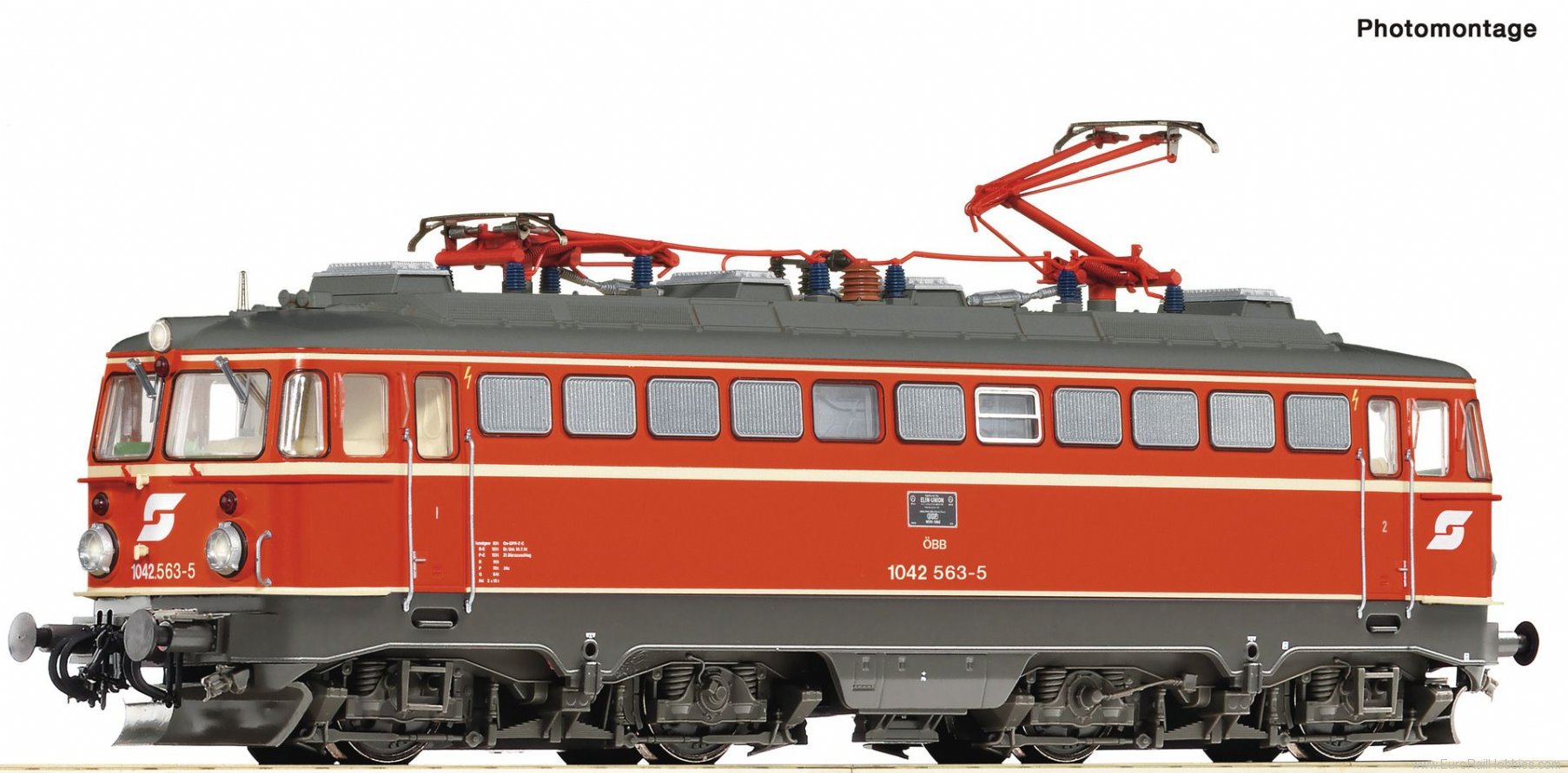 Roco 79609 ÃBB Electric locomotive 1042 563-5 (Markli