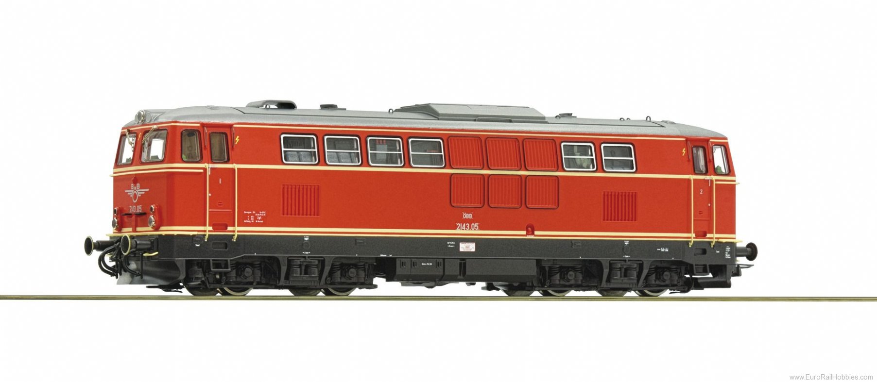 Roco 79901 Diesel locomotive 2143.05, OBB (AC Digital So