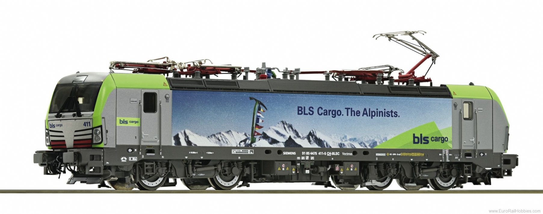 Roco 79928 BLS Cargo, Re 475 Electric Locomotive - (Mark