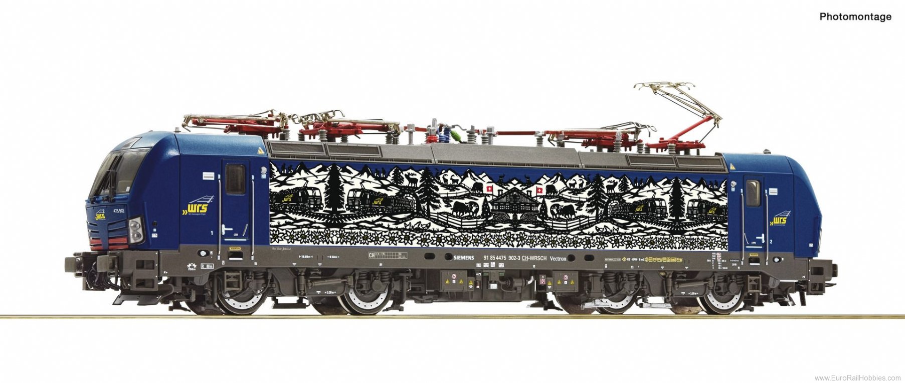 Roco 79964 Electric locomotive 475 902-3, WRS  (Marklin 
