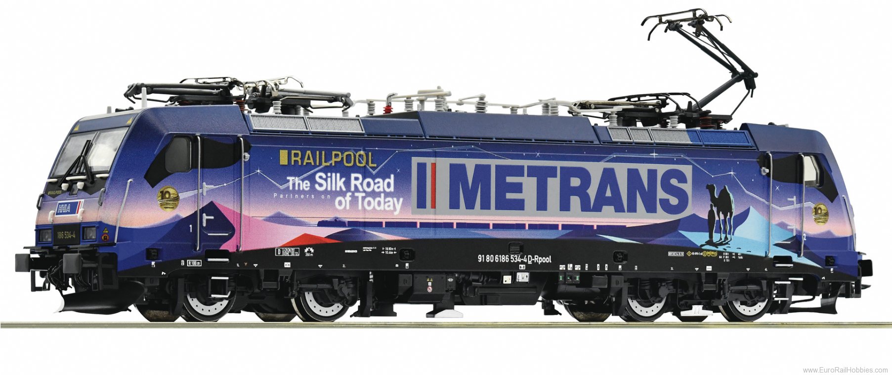 Roco 79982 Electric locomotive 186 534-4, Metrans  (Mark