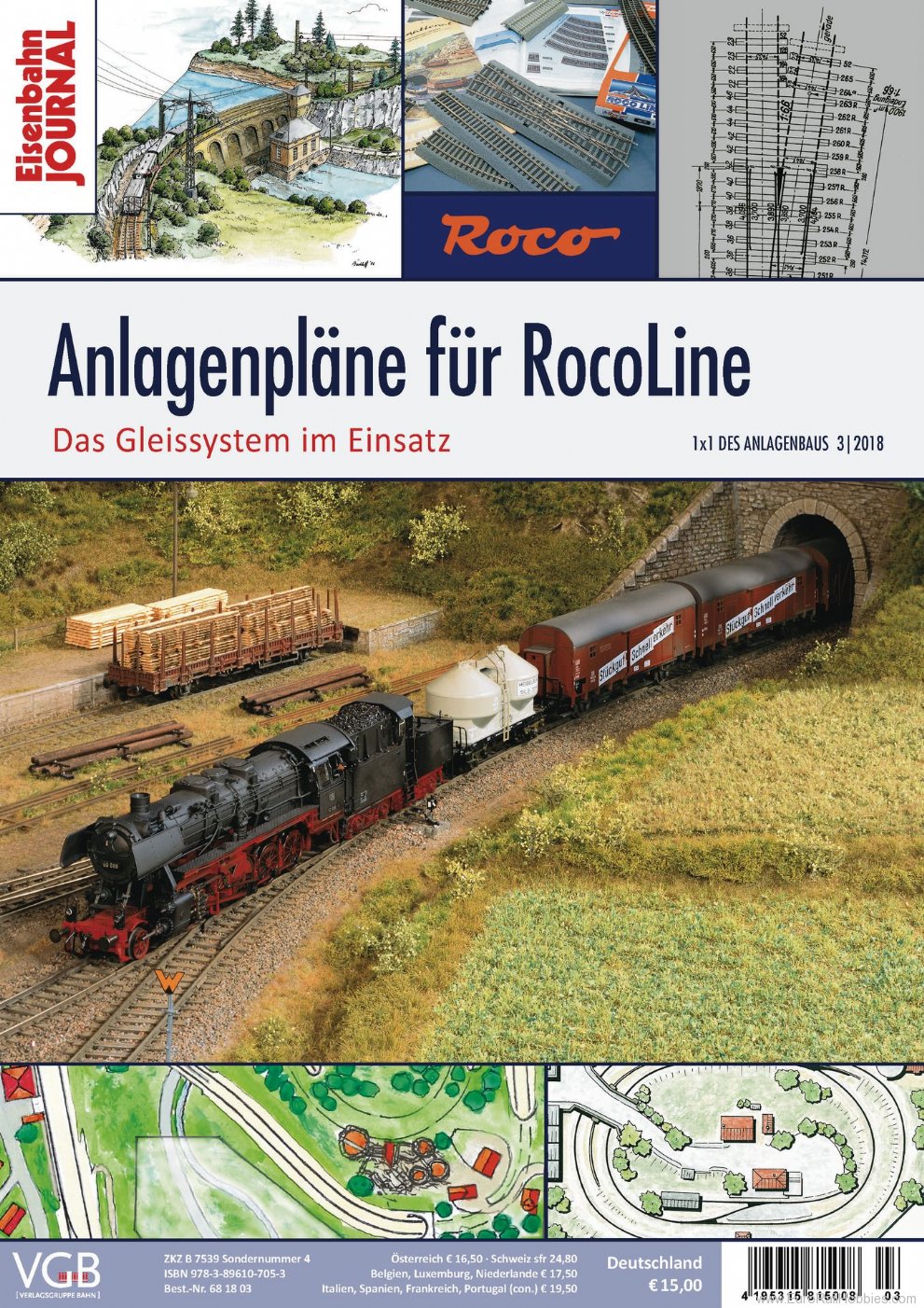 Roco 81390 AnlagenplÃ¤ne fÃ¼r Roco Line (German Text