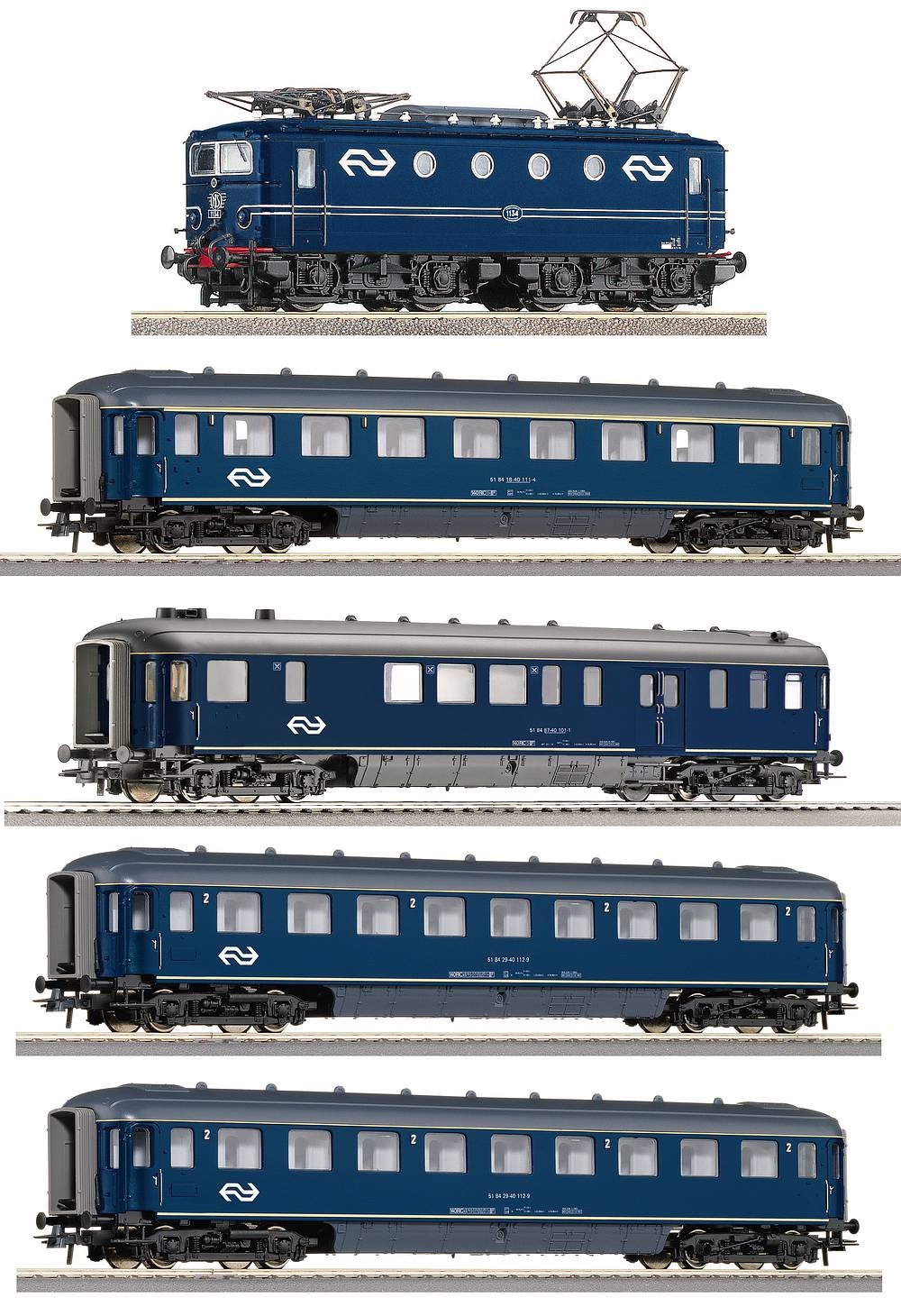 Roco 41297 HO Digital starter set express train,