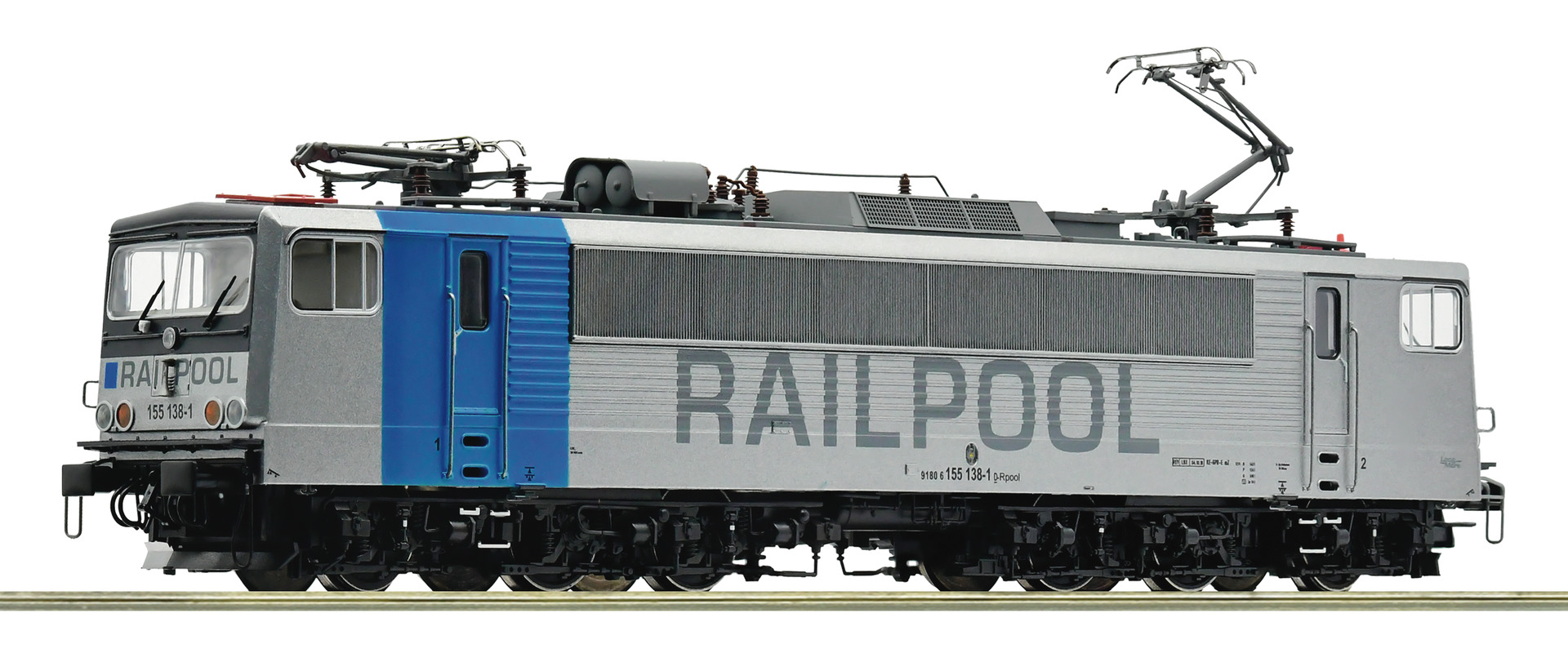 Roco 70469 HO Electric locomotive 155 138-1, Railpool