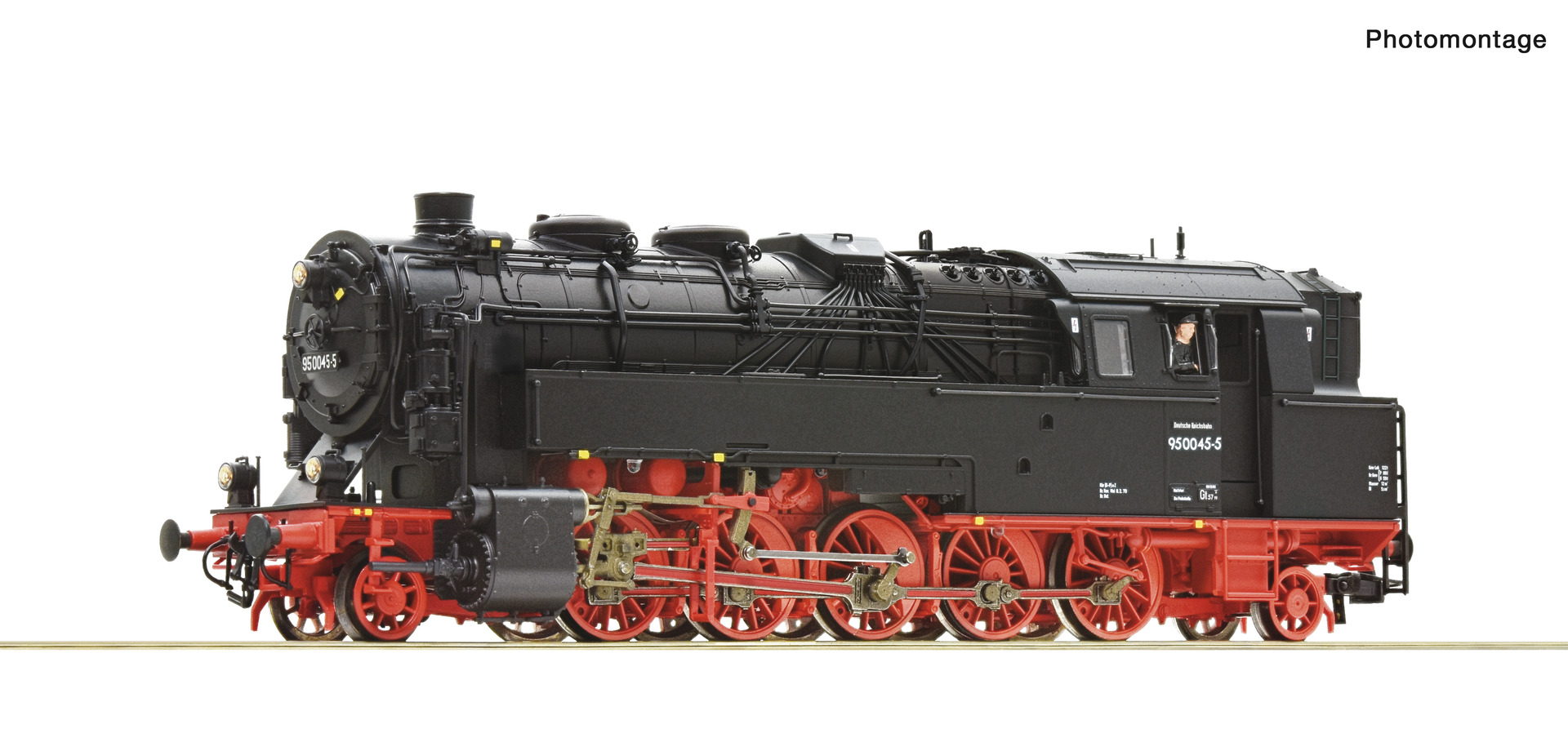 Roco 7110008 HO Roco DR Steam locomotive 95 0045-5