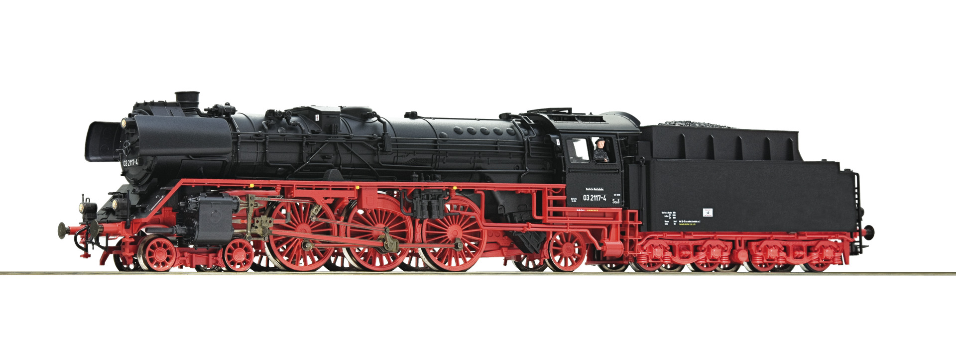 Roco 73015 HO DR cl 03 (Reko) Steam Locomotive DCC