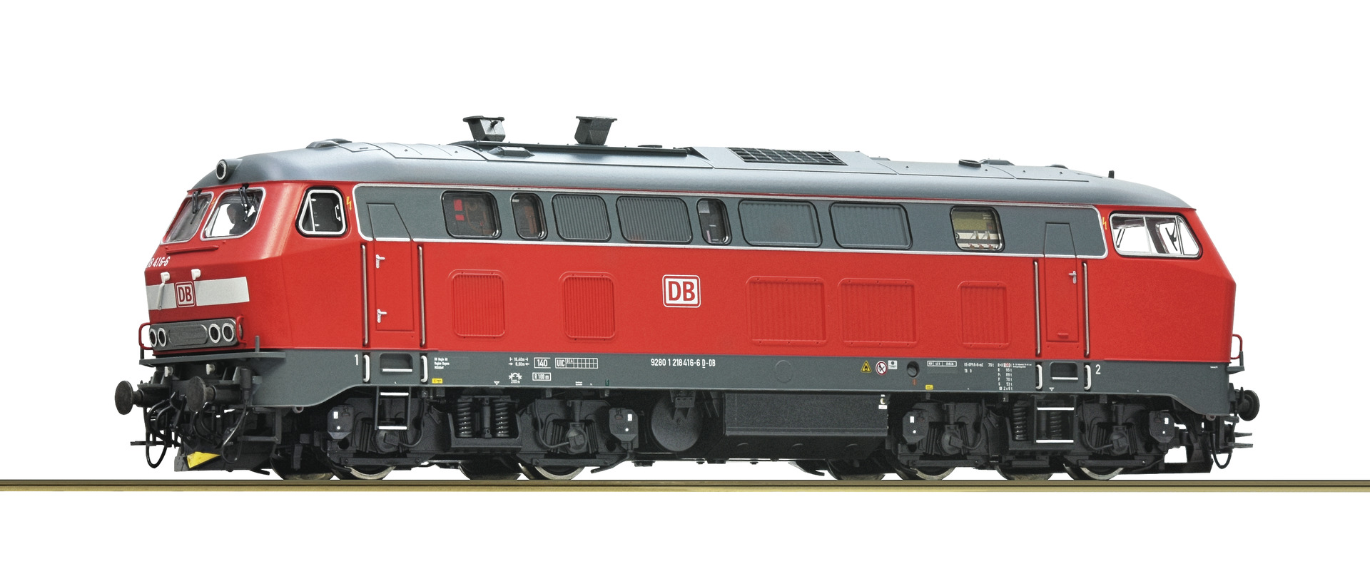 Roco 7310078 HO Roco DB AG Diesel Locomotive 218 416-6,