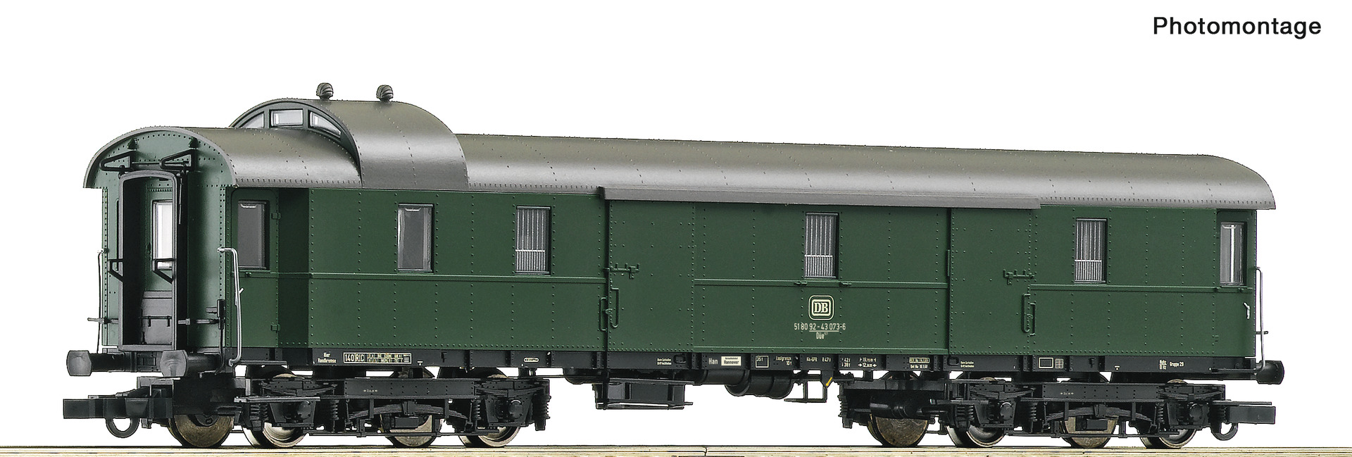 Roco 74868 HO Standard baggage coach, DB (Factory