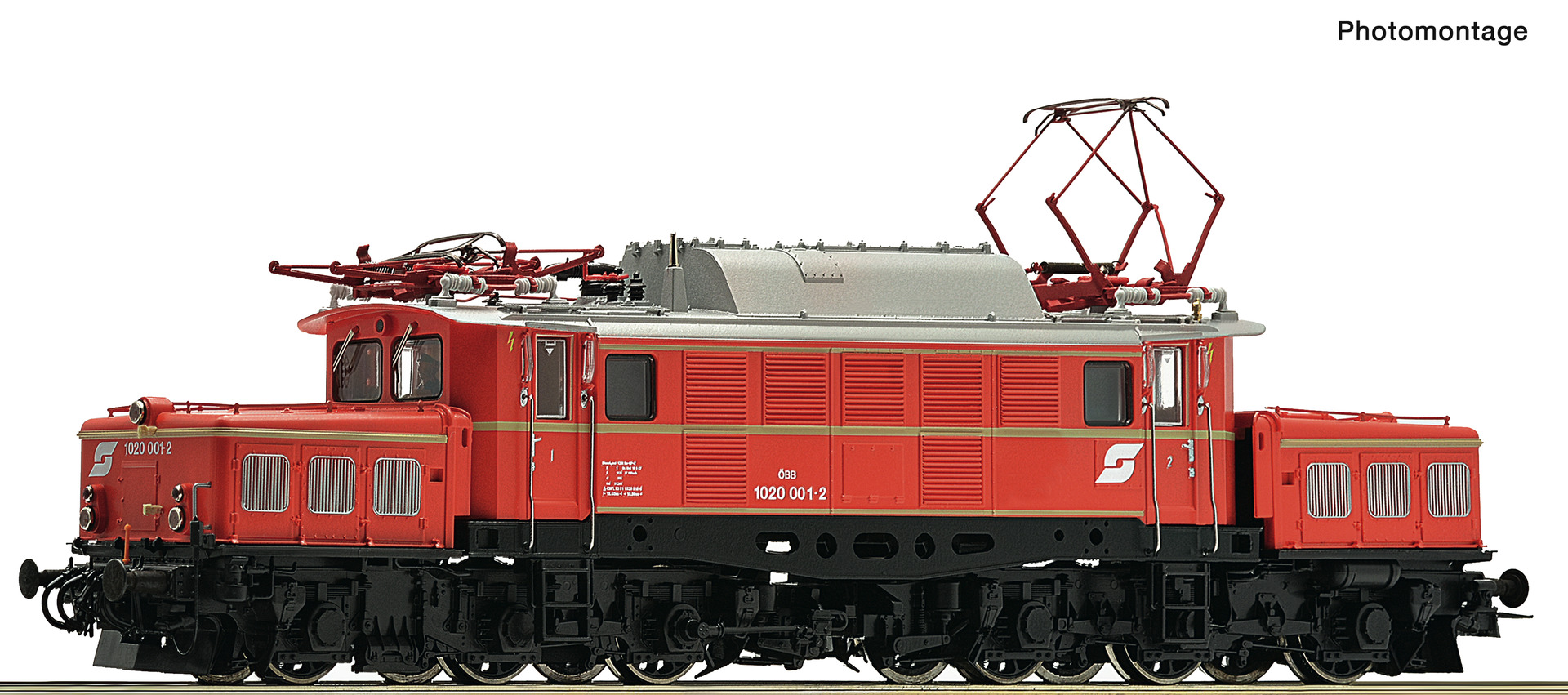 roco  Roco 7500009 HO Electric locomotive 1020 001-2 ÖBB