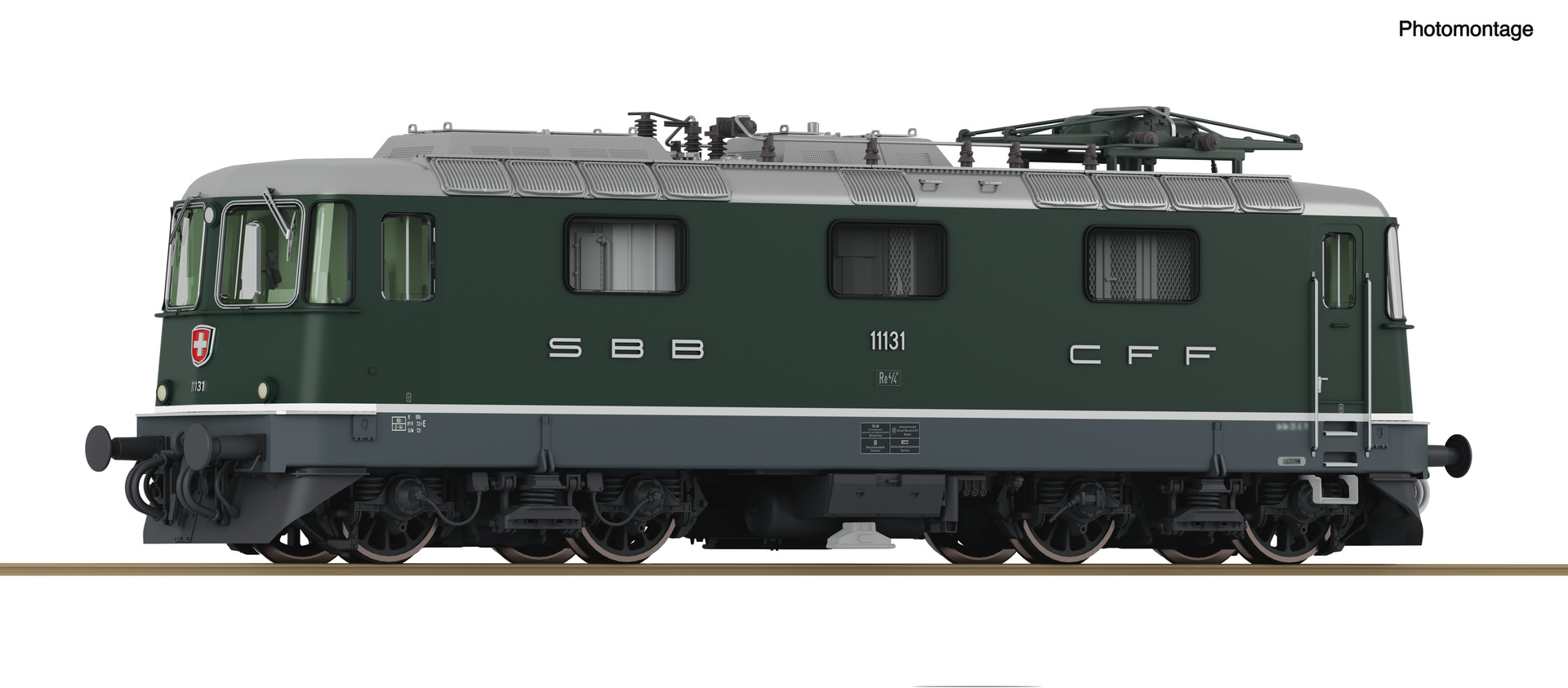 Roco 7500027 HO Electric locomotive Re 4/4 II 11131,