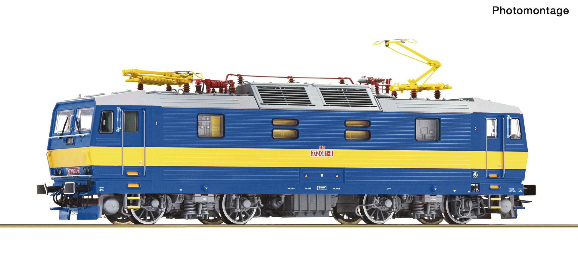 Roco 7500061 HO Roco CSD Electric locomotive 372 001-8