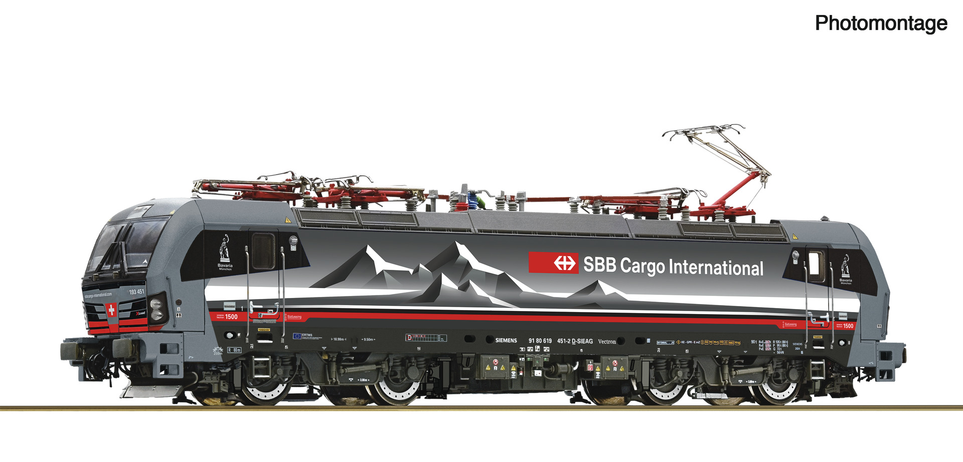 Roco 7510107 HO Roco SBB CI Electric locomotive 193
