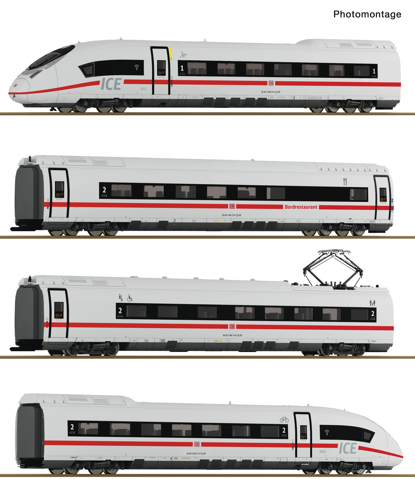 訳あり説明必読！！！　Roco7540002+6240002 H0eゲージ Roco HO 6210001 6200019 DB IC coach set - YouTube
